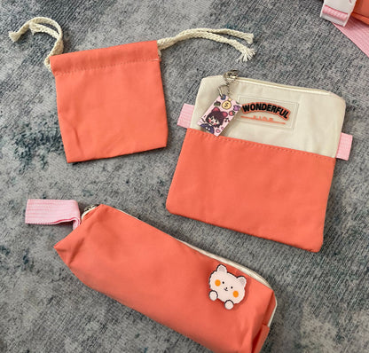 Kit Mochila Kawaii 5Piezas - Liquidación de Inventario