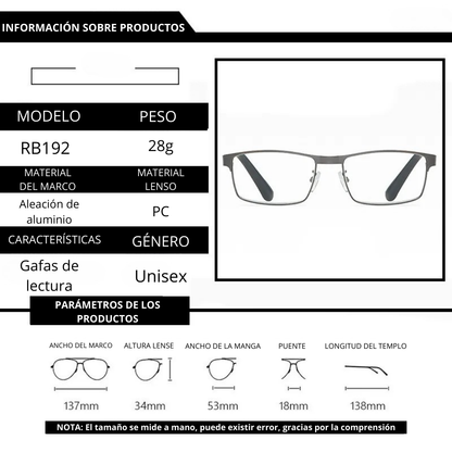 Gafas Bifocales 3 en 1  - Lectura/Computación/Descanso - SOLO HOY 35% OFF